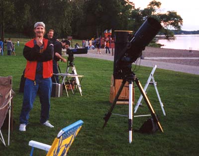 Frank Busic with Pipe